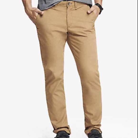 Express- Men's Slim Fit Finn Pants - Picture 2 of 3